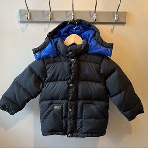 Polo by Ralph Lauren Black & Blue Jacket - Boy size 4